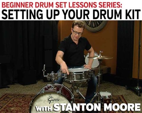 BEGINNER DRUM SET LESSONS WITH STANTON MOORE - Vic Firth Artists
